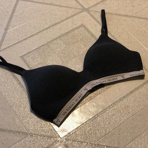 Size 34B Dark Gray VICTORIA'S SECRET Lightly Lined Wireless T-Shirt Bra